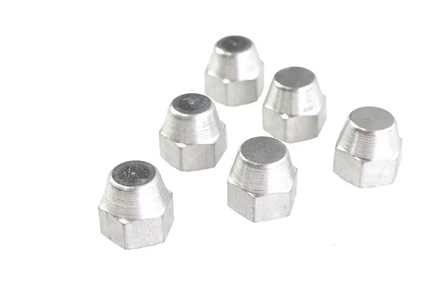 Colony Oil Line Nipple Cap Set for Harley Davidson FL Models - Part No. 9808-6 by Colony