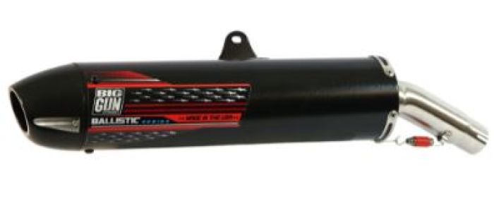 BIG GUN Exhaust Ballistic Series Honda Slip-On - Part No. 08-0042