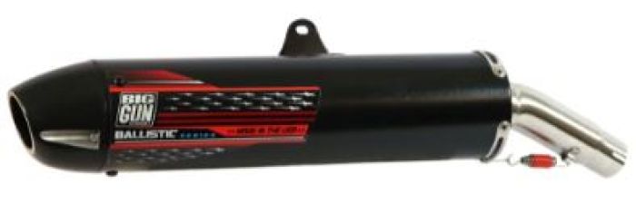 BIG GUN Exhaust Ballistic Series Suzuki Slip-On - Part Number 08-1072