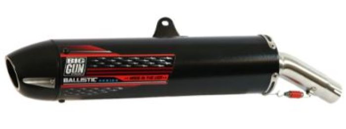 Big Gun Exhaust Ballistic Series Slip-On for Yamaha Motorcycles - Part Number 08-1102