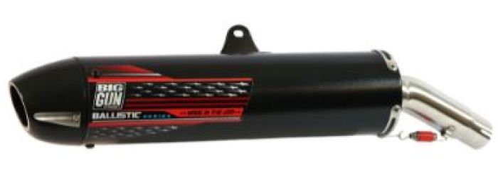 BIG GUN Exhaust Ballistic Series Slip-On for Yamaha Motorcycles - Part Number 08-2092