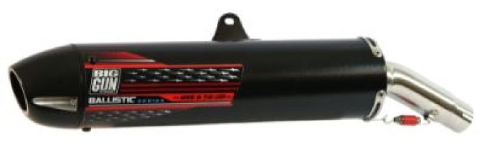 Big Gun Exhaust Ballistic Series Honda Slip-On Exhaust, Part Number 08-1412