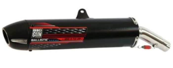 BIG GUN Exhaust Ballistic Series Slip-On for Honda Vehicles (Part #08-1122)