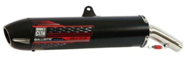 BIG GUN Exhaust Ballistic Series Honda Slip-On - Part Number 08-1132