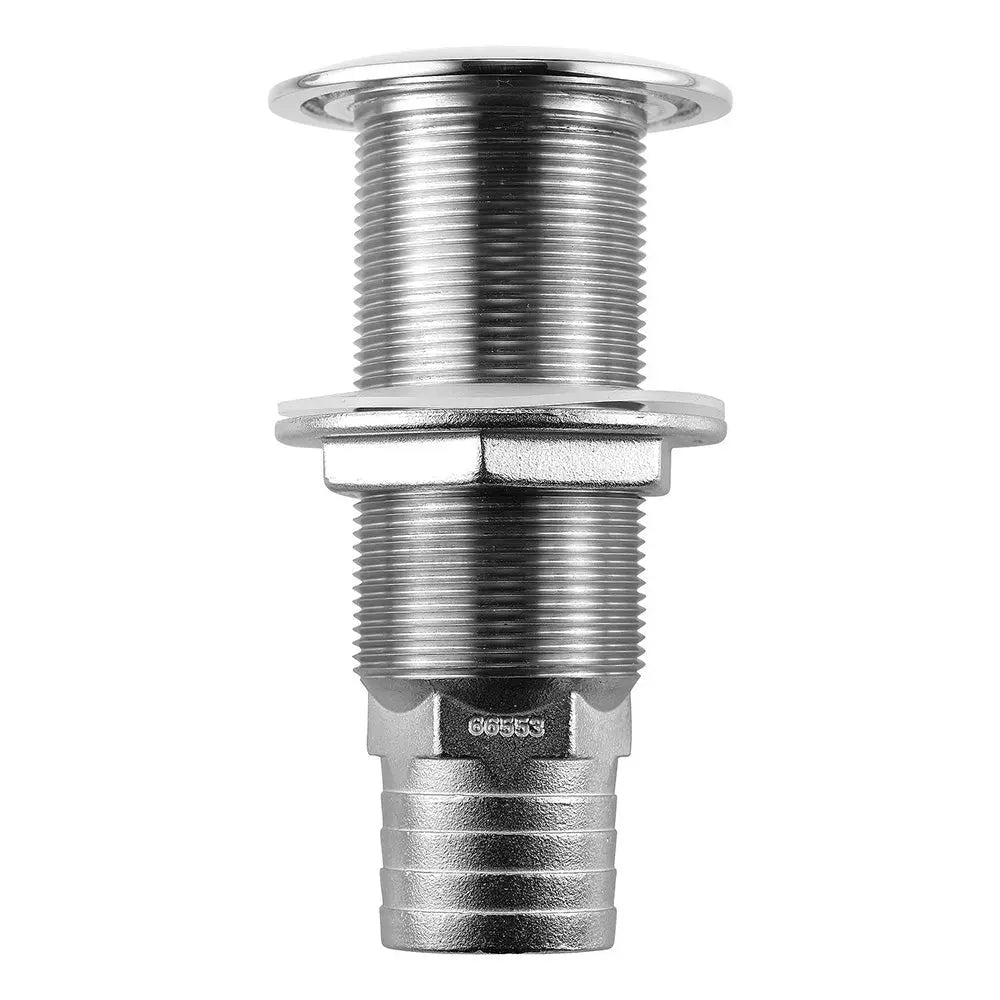 Attwood Marine Stainless Steel Scupper Valve Barbed - 1-1/2 inch Hose Size
