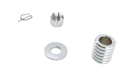 Colony Rear Axle Spacer Kit Chrome for Harley Davidson FXD (1991-1999) by Colony