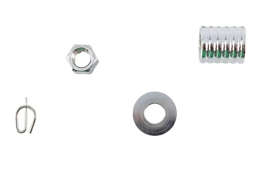 Colony Rear Axle Spacer Kit Chrome for Harley Davidson FXD (1991-1999) by Colony