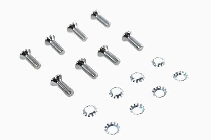 Colony Tappet Block Screw Kit Chrome with 1/2-20 Slotted Thread by Colony