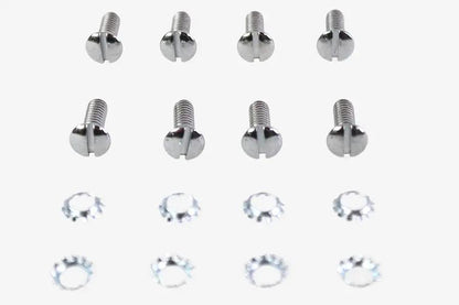 Colony Tappet Block Screw Kit Chrome with 1/2-20 Slotted Thread by Colony