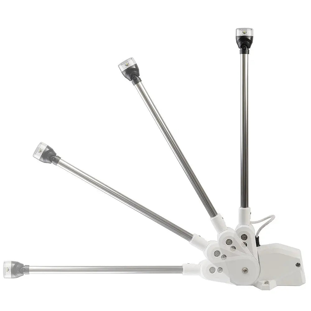 Attwood PowerBase Light - Automated Light and Antenna Mount with Object Detection Technology