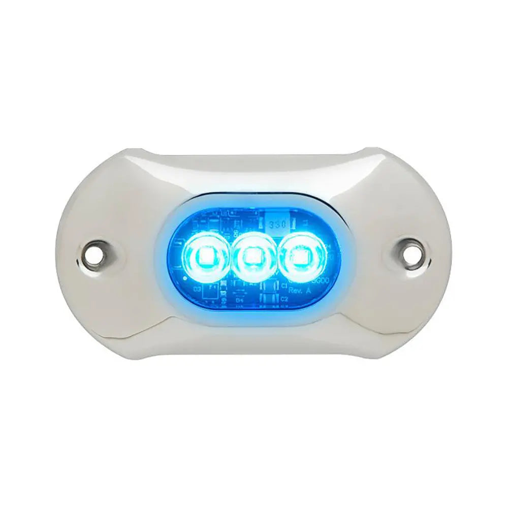 Attwood Marine LightArmor HPX Underwater Light - 3 LED Blue for Marine Applications