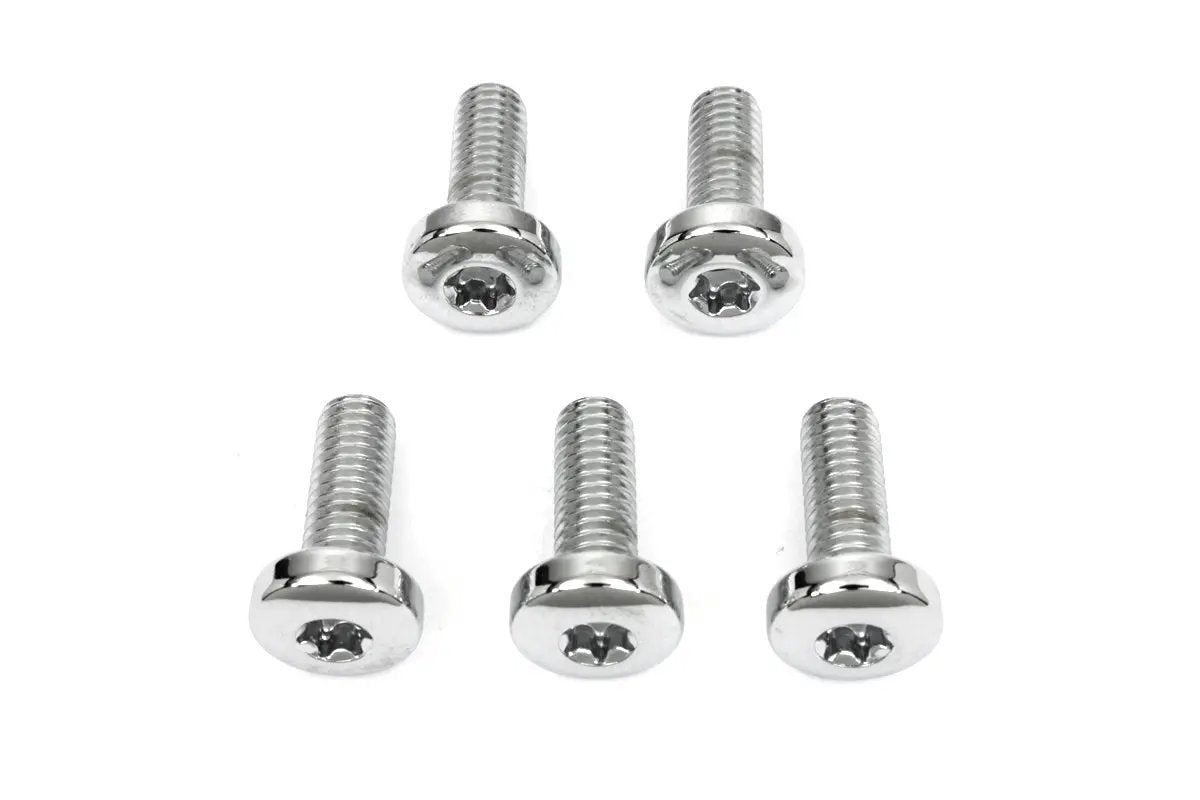 Colony Chrome Rear Brake Disc Bolts for Harley Davidson FXD 1997-2006 by Colony