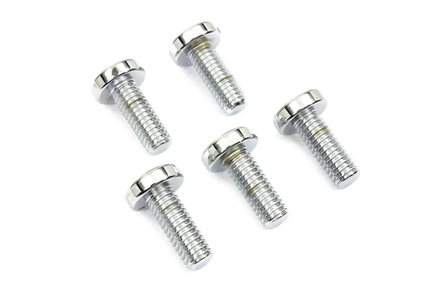 Colony Chrome Rear Brake Disc Bolts for Harley Davidson FXD 1997-2006 by Colony