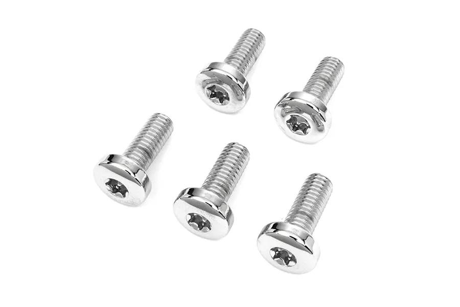 Colony Chrome Rear Brake Disc Bolts for Harley Davidson FXD 1997-2006 by Colony