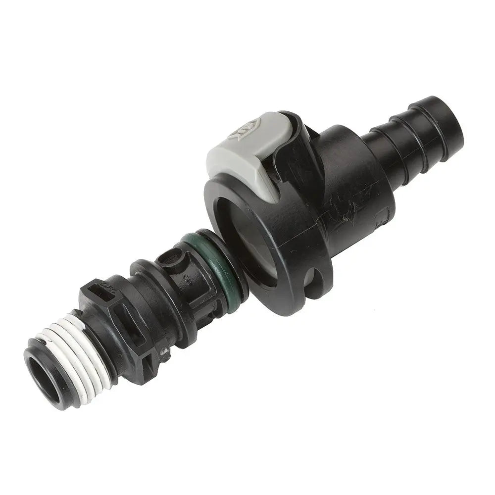 Attwood Marine Universal Sprayless Connector - Male & Female, Part Number 8838US6