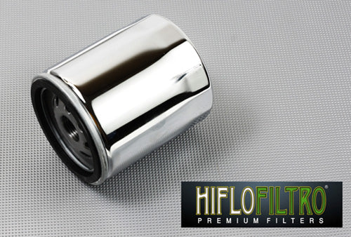 HI-FLO Oil Filter HF170C Chrome for Automotive Engines
