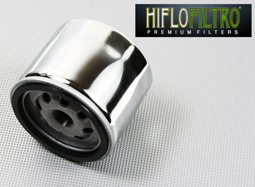 HI-FLO Oil Filter HF172C Chrome by HI-FLO