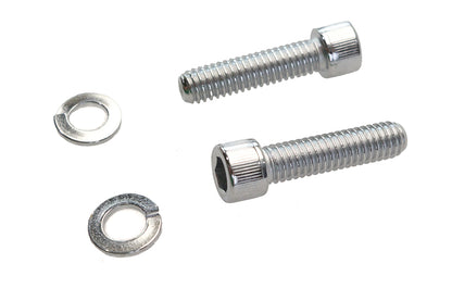 Colony Oil Filter Adapter Mount Kit Chrome for Harley Davidson FXST & FLST Models
