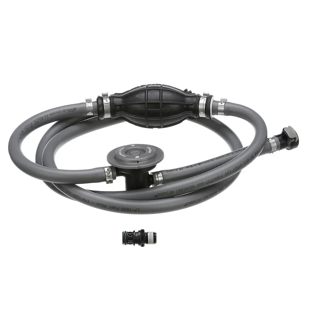 Attwood Marine Mercury Fuel Line Kit - 3/8 inch Diameter x 6 Feet with Fuel Demand Valve