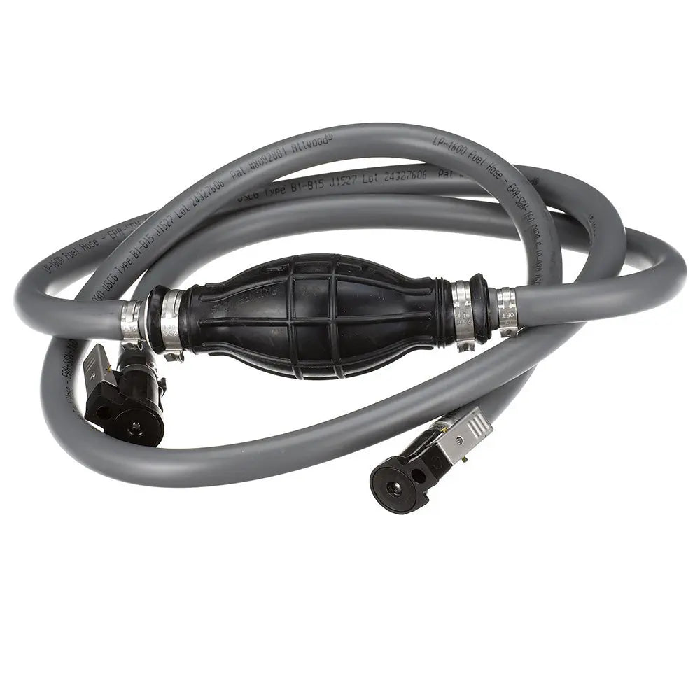Attwood Johnson/Evinrude Fuel Line Kit - 3/8 inch Diameter, 6 Feet Length (No Tank Fitting)