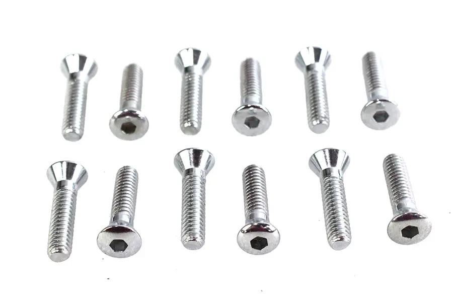 Colony Timing Cover Screw Kit Allen Type for Harley Davidson EL and FL Models by Colony