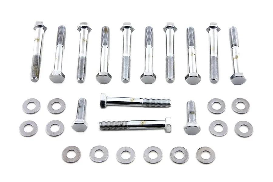 Colony Rocker Box Screw Kit Chrome for Harley Davidson XL (1957-1966) by Colony