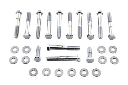 Colony Rocker Box Screw Kit Chrome for Harley Davidson XL (1957-1966) by Colony