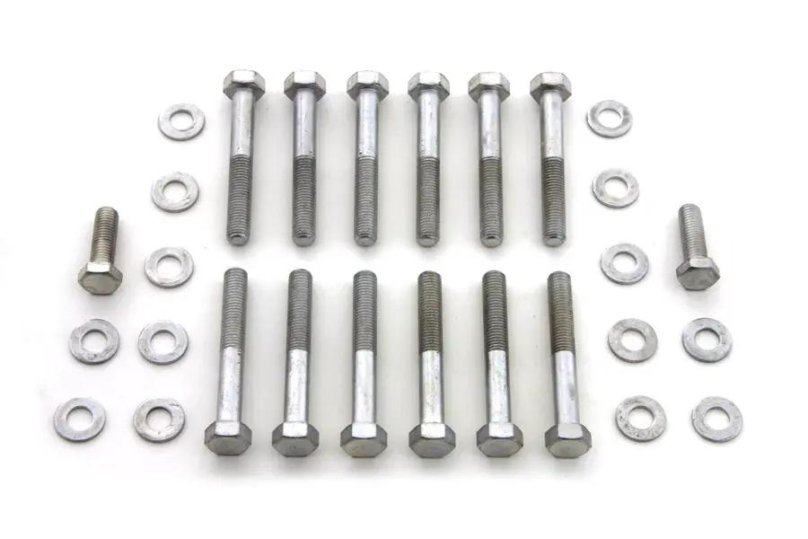 Colony Rocker Box Screw Kit with Cadmium Finish for Harley Davidson XL (1957-1966) by Colony