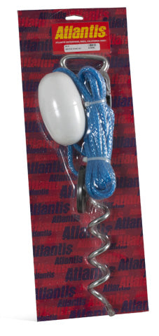 Atlantis Anchor Stake Kit, Blue - Durable Ground Anchors for Secure Holding