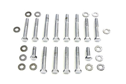 Colony Chrome Rocker Box Screw Kit for Harley Davidson XL (1977-1985) by Colony