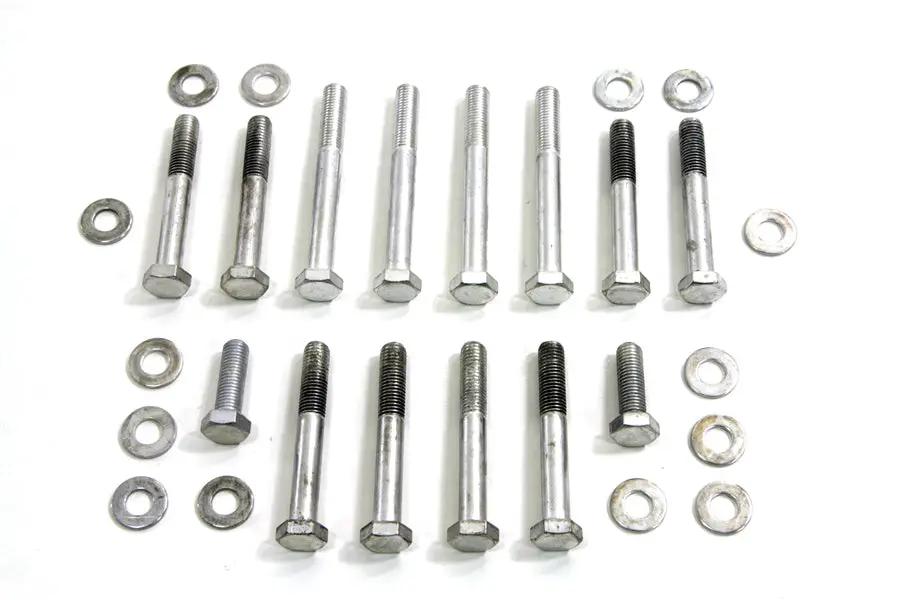 Colony Rocker Box Screw Kit with Cadmium Finish for Harley Davidson XL (1977-1985) by Colony