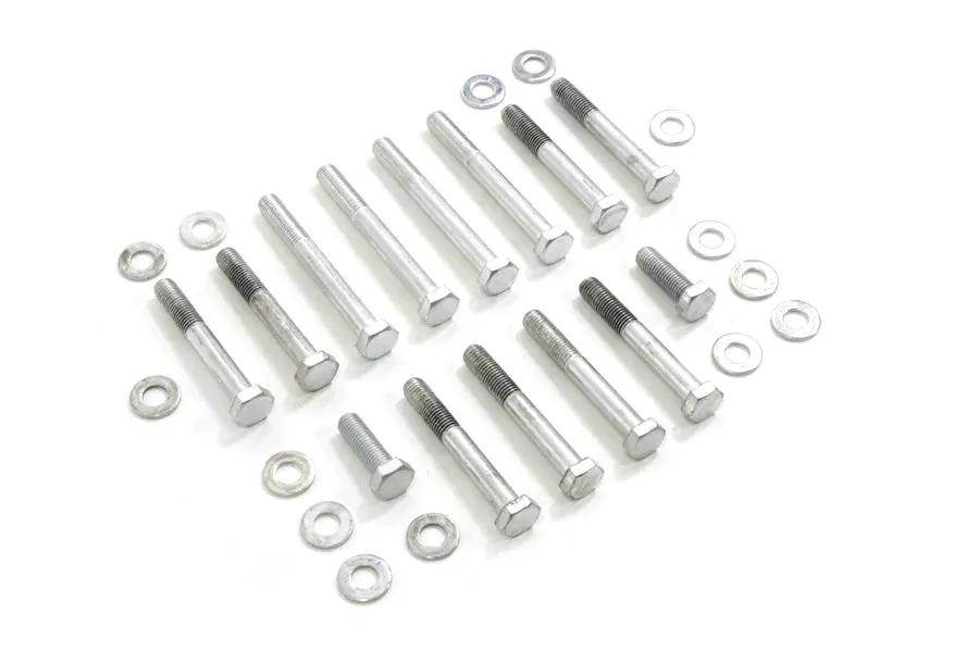 Colony Rocker Box Screw Kit with Cadmium Finish for Harley Davidson XL (1977-1985) by Colony