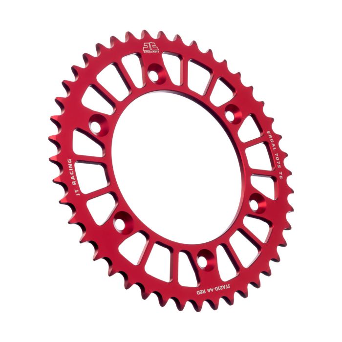 JT Sprocket JTA210.44RED Alloy Rear Sprocket with 44 Teeth