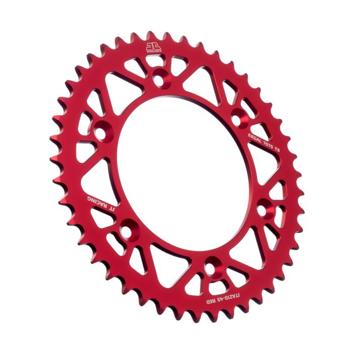 JT Sprocket JTA210.45RED Alloy Rear Sprocket - 45 Tooth for Heavy Equipment