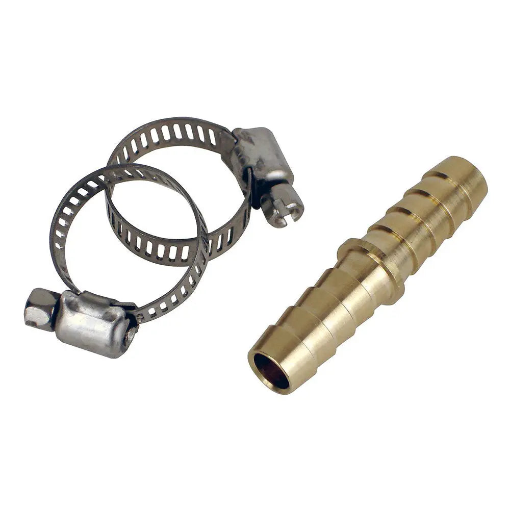 Attwood Marine 11822-6 3/8 Inch Hose Mender In-Line Fuel Splice Kit with Stainless Steel Clamps