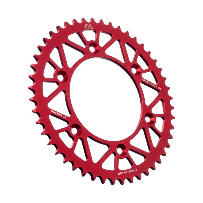 JT Sprocket JTA210.48RED Alloy Rear Sprocket with 48 Teeth