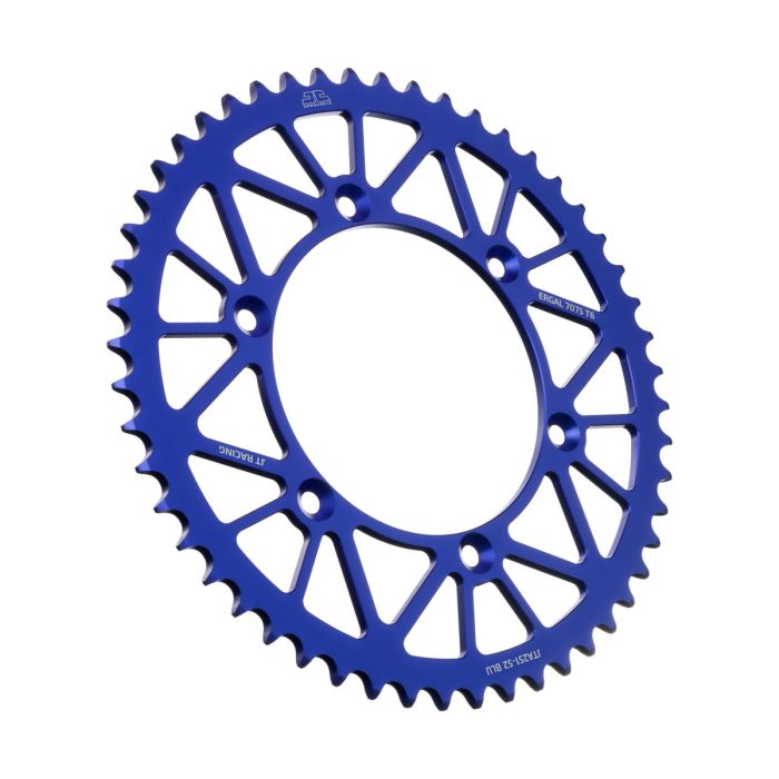 JT Sprocket JTA251.52BLU Alloy Rear Sprocket with 52 Teeth