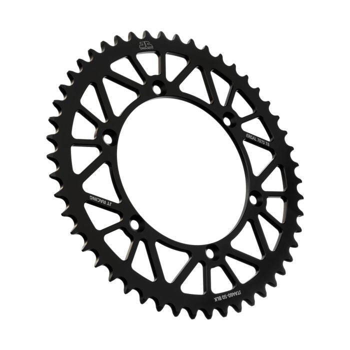 JT Sprocket JTA460.50BLK Alloy Rear Sprocket with 50 Teeth