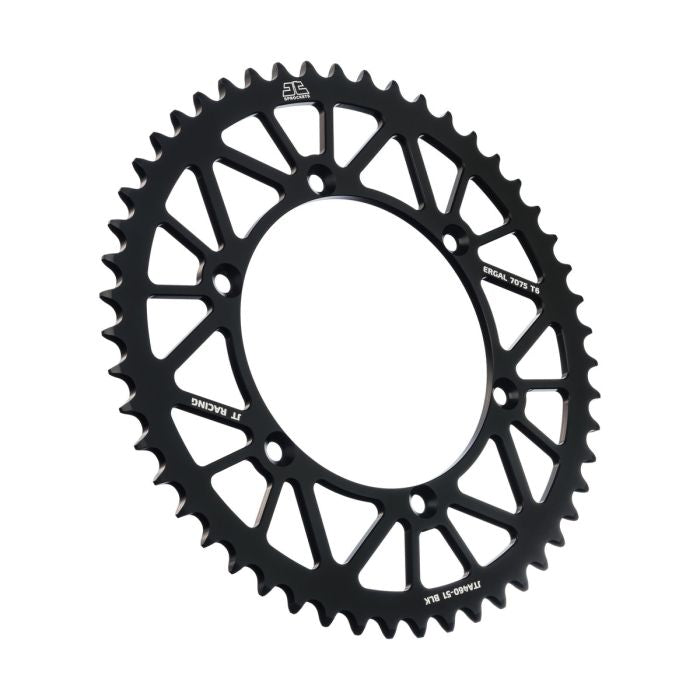 JT Sprocket JTA460.51BLK Alloy Rear Sprocket with 51 Teeth