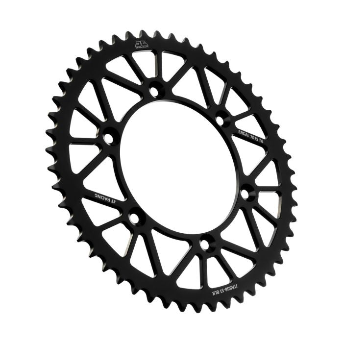 JT Sprocket JTA808.51BLK Alloy Rear Sprocket with 51 Teeth