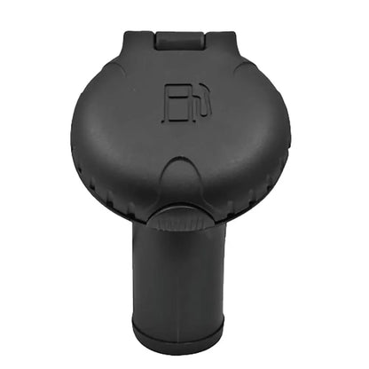 Attwood Marine Deck Fill for Carbon Canister System - Angled Body with Scalloped Black Plastic Cap