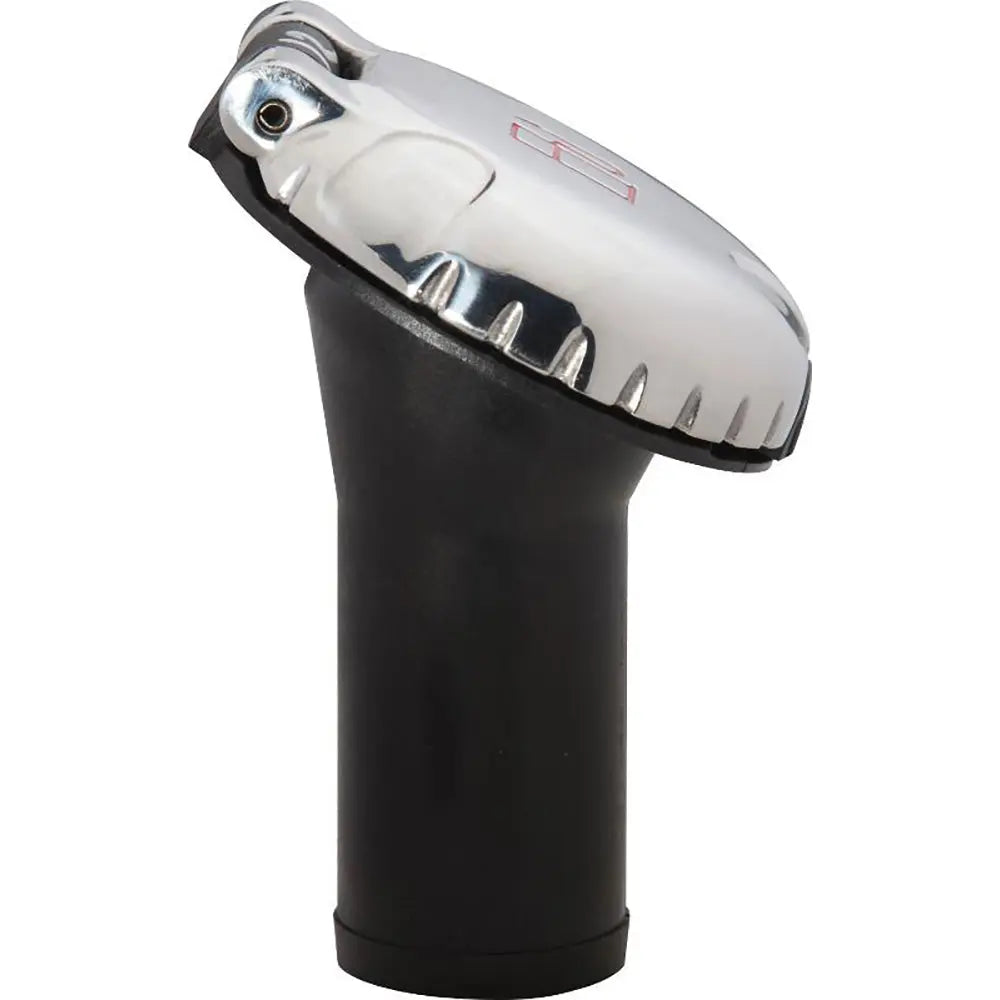 Attwood Marine Deck Fill for Carbon Canister System with Angled Body and Stainless Steel Cap