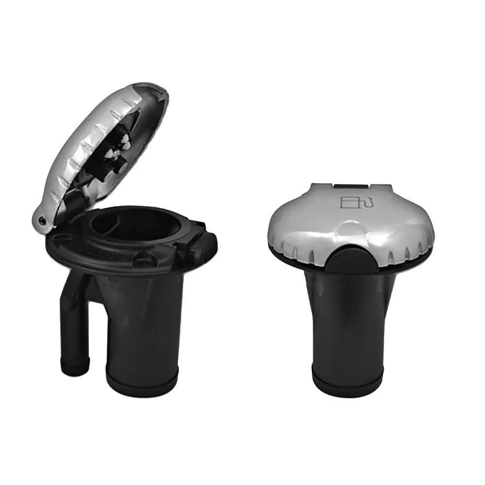Attwood Marine Deck Fill for Pressure Relief Systems with Straight Body and Stainless Steel Cap (Part 99DFPVSS1S)