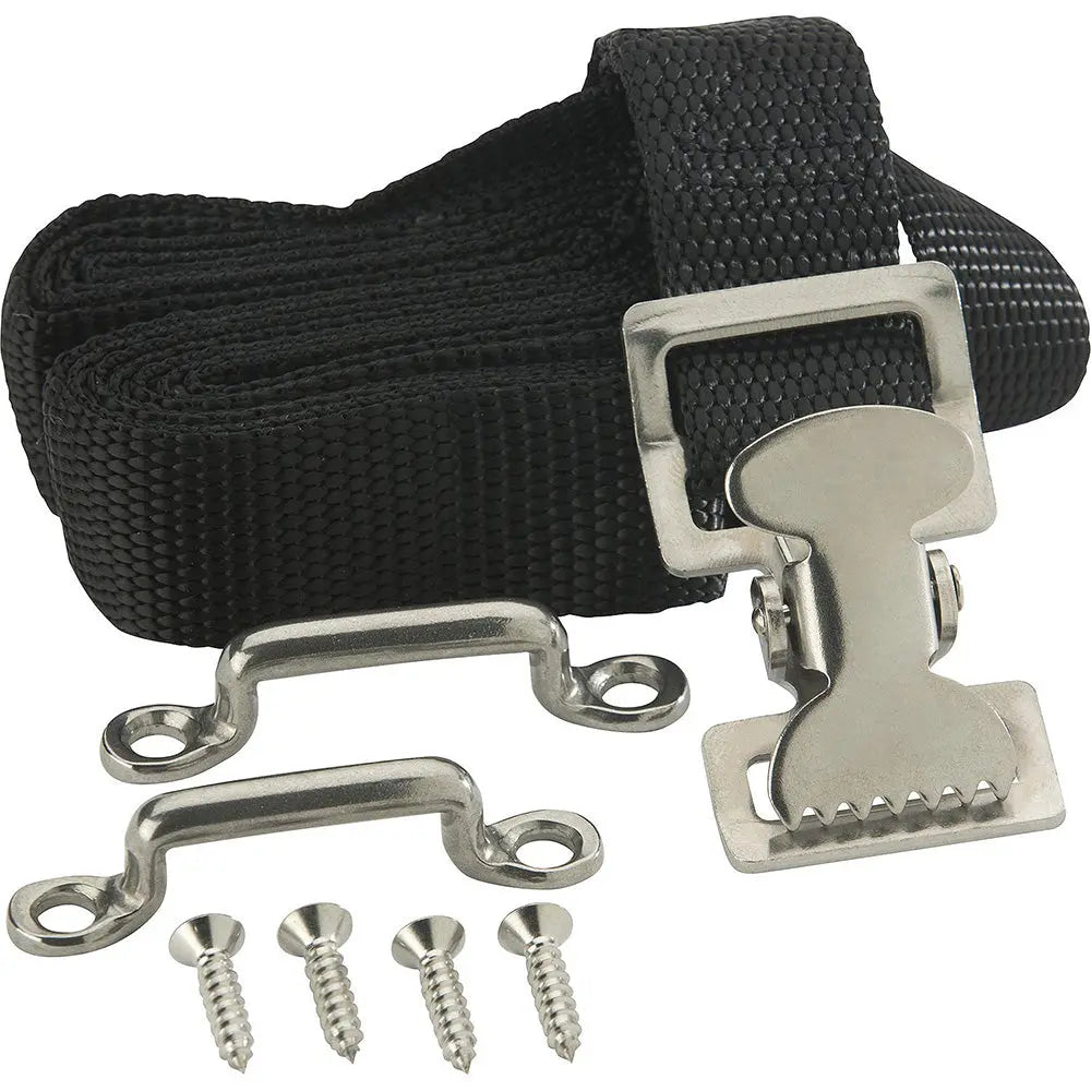 Attwood Marine Fuel Tank Strap Set - 72-Inch Long for 12-Gallon Tanks