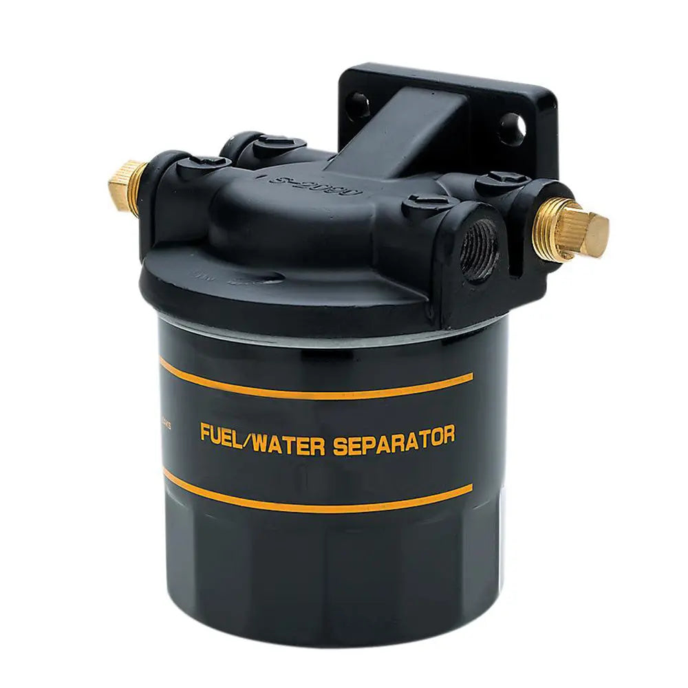 Attwood Marine Universal Fuel and Water Separator Kit with Bracket, Part 11840-7