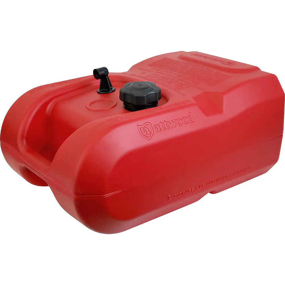 Attwood Marine 8803LP2 Portable Fuel Tank, 3 Gallon Capacity without Gauge