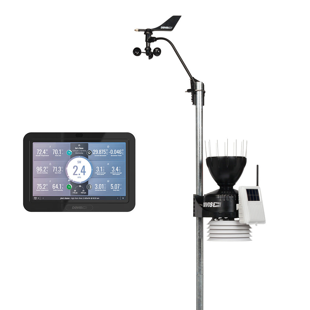 Davis Instruments Vantage Pro2 Wireless Weather Station with WeatherLink Console and Standard Radiation Shield