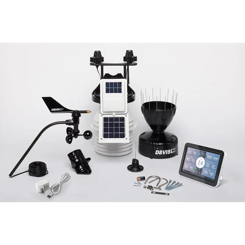Davis Instruments Vantage Pro2 Wireless Weather Station with WeatherLink Console, 24-Hour Fan Aspirated Radiation Shield, UV & Solar Sensors