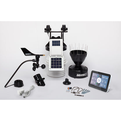 Davis Instruments Vantage Pro2 Wireless Weather Station with WeatherLink Console, 24-Hour Fan Aspirated Radiation Shield, UV & Solar Sensors