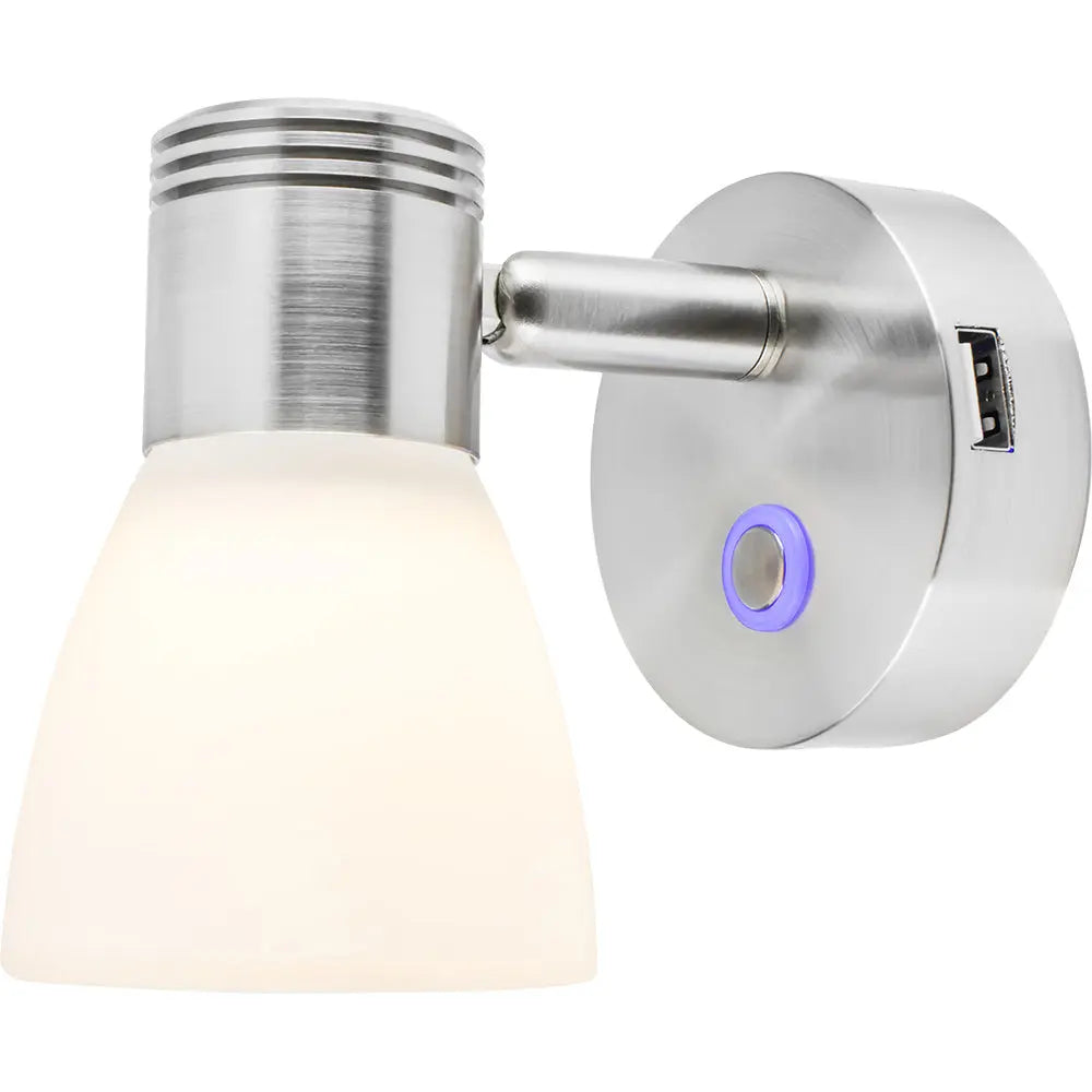 Sea-Dog Cabin Reading Light with Touch Dimmer and USB Port - Part 400715-3
